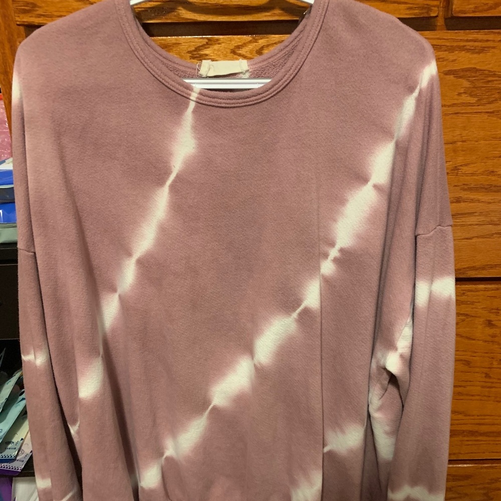 tie dye oversized sweater